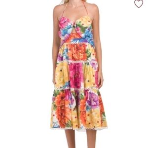 NWT Farm Rio Chita flower dress